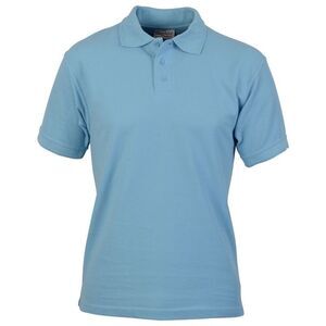 Absolute Apparel Mens Precision Polo Shirt / Light Blue